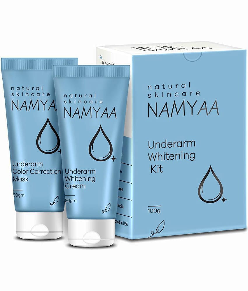 Namyaa Underarm Whitening Cream for Dark Underarm/Uneven Tone With Vitamin C and Charcoal Extracts 100g, Pack of 2