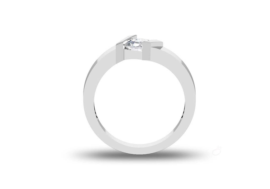 Solitaire Engagement Ring for Men