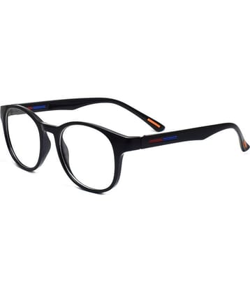 Peter Jones Black Round Spectacle Frame M107B