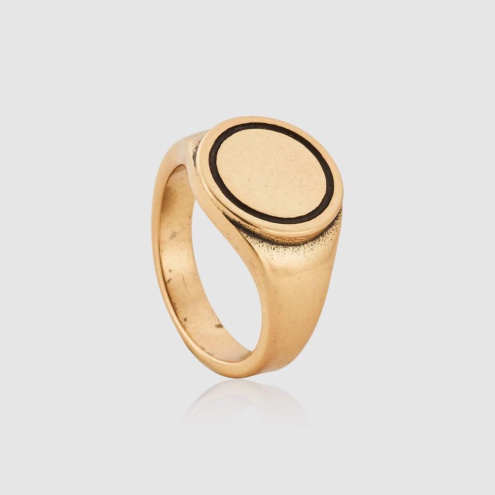 SIGNET 2.0 RING (GOLD)-S