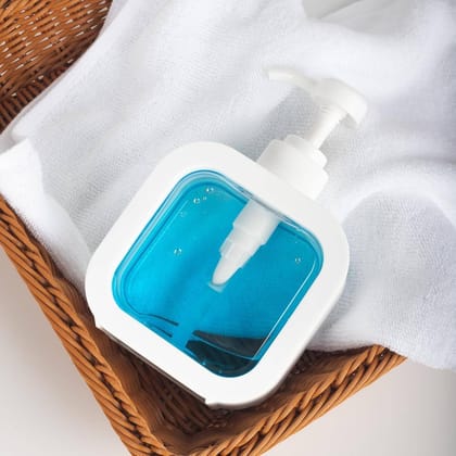 Modern Square Soap Dispenser for Kitchen and Bathroom