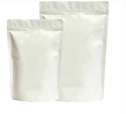 ONE SIDE Matte Standup Zipper Pouches 180x255x45x45MM  500 G Capacity 1000 pieces