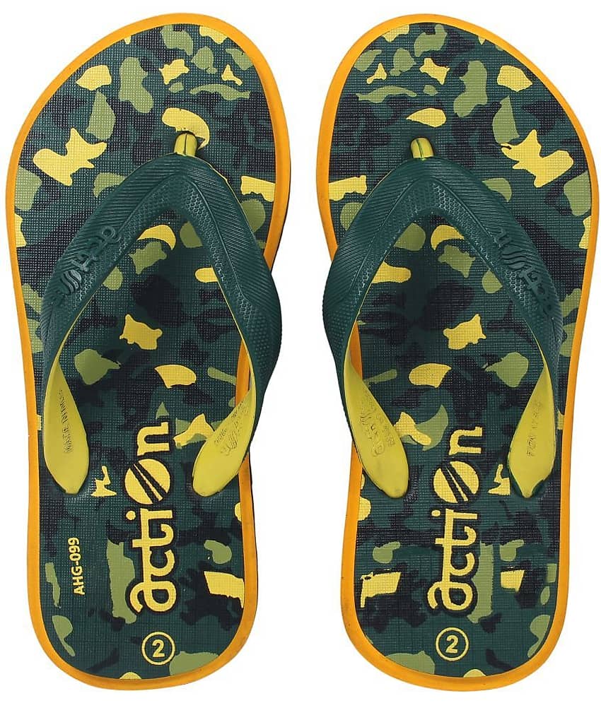 Action - Green Men's Daily Slipper