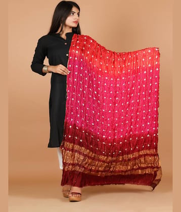 Anjaneya Creations Women Banarasi Dupatta ( Multicolor , Pack of 1 )