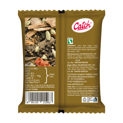 Catch Whole Pouch || Garam Masala || 8 Grams Catch Whole Pouch || Garam Masala || 8 Grams