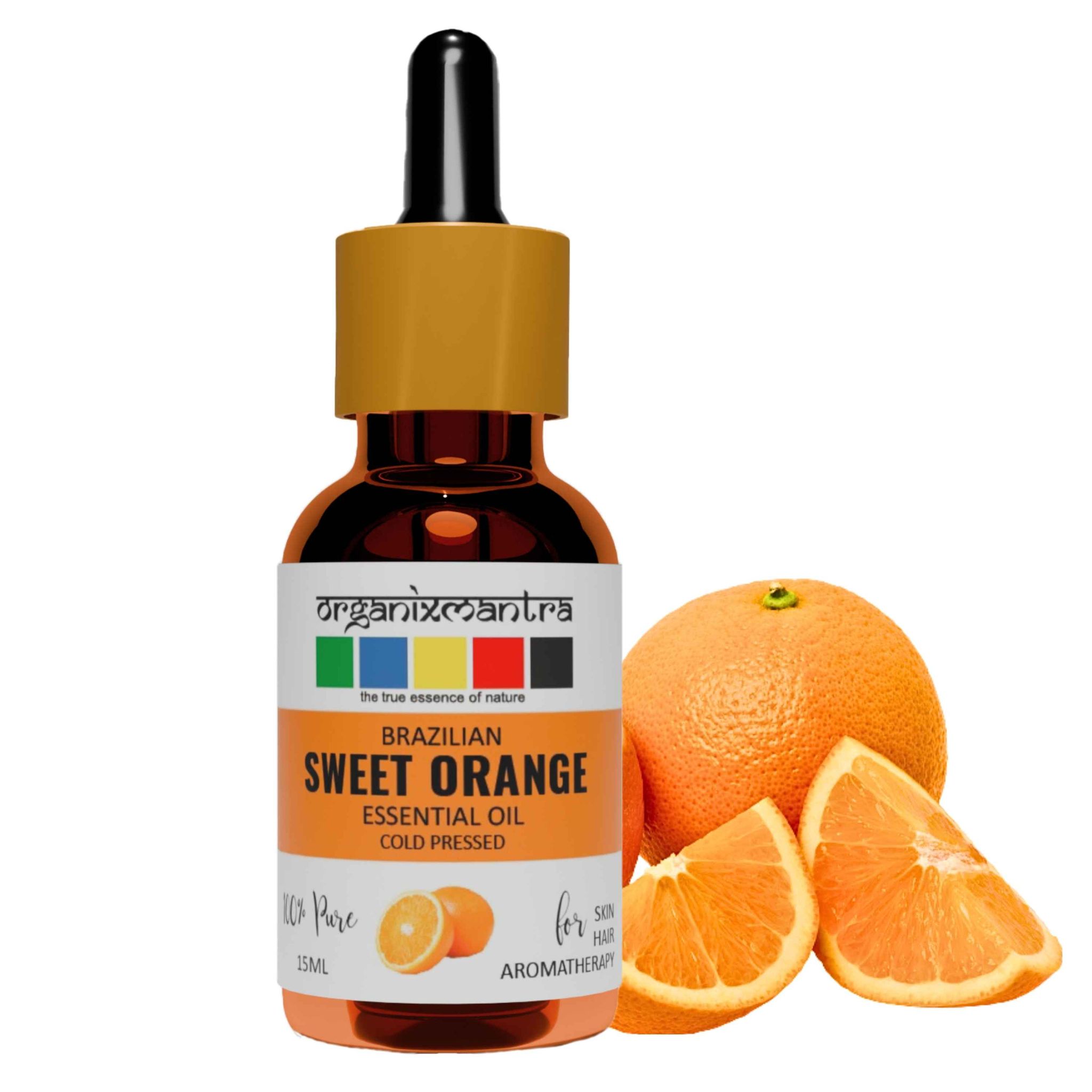 Organix Mantra Brazilian Sweet Orange Essential Oil 15ML