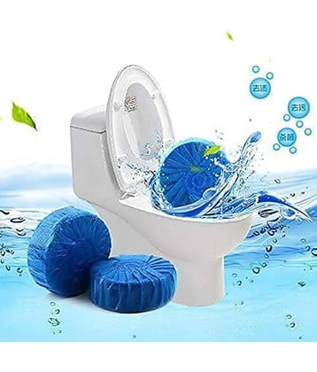 DHSMART Toilet Tank Cleaner Toilet Cleaner Tablets Bathroom Toilet Strong Detergent g. 350 Pack of 10