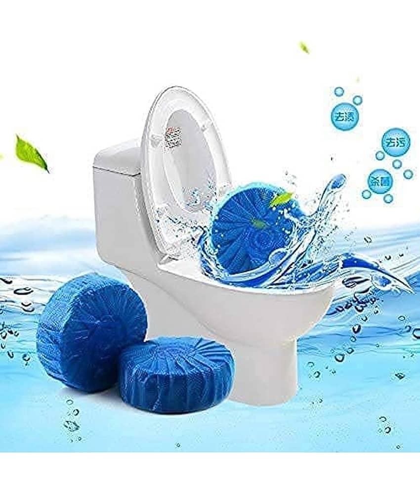 DHSMART Toilet Tank Cleaner Toilet Cleaner Tablets Bathroom Toilet Strong Detergent g. 350 Pack of 10
