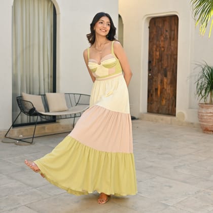 Cassata Long Dress-XS
