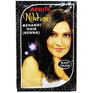 Afrin Nikhar Henna Hair Black Colour - Pack Of 1 (40g)