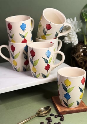 Peacock Mugs-Set of 2