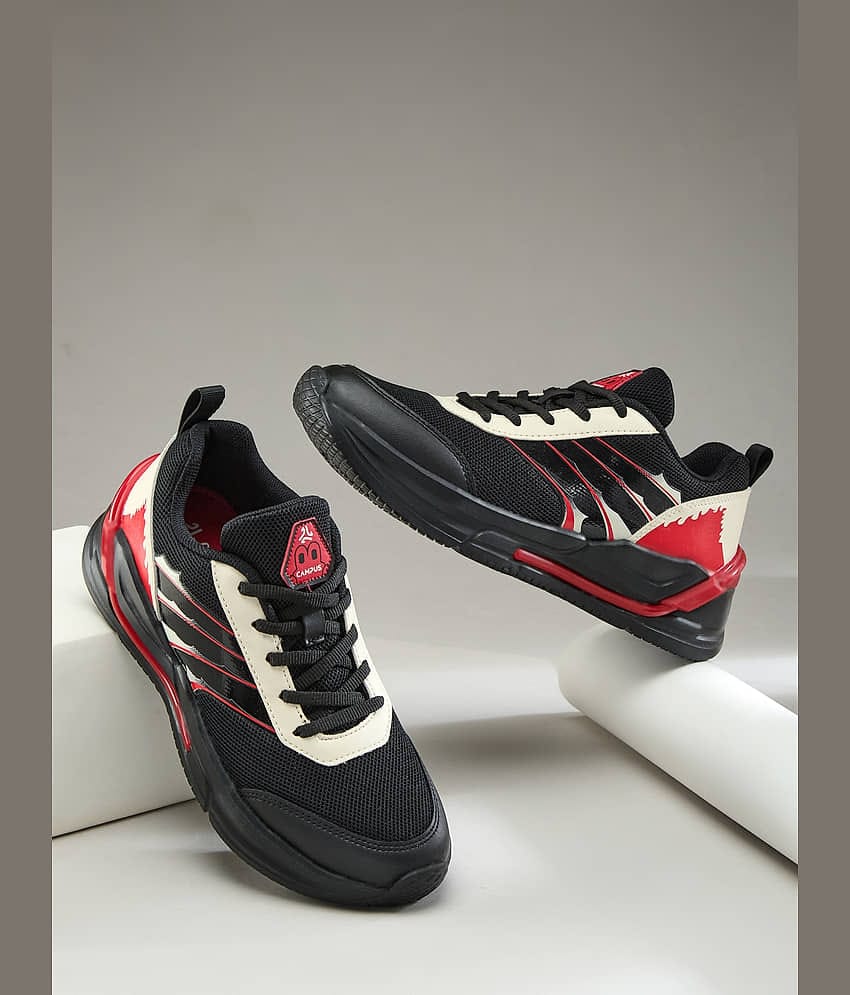 Campus BRUNO CH Black Boy's Sneakers