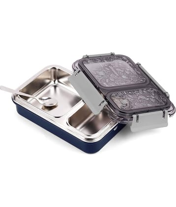 Oliveware Bento Master 2 Stainless Steel Lunch Box (Pack of 1)