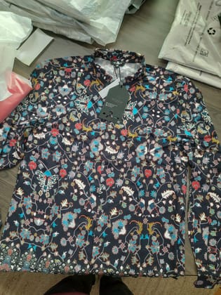OUSHAK PRINTED SHIRT-L / Multi