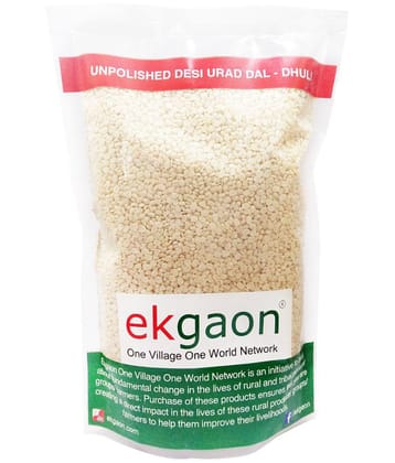 Ekgaon Unpolished Desi Urad Dal - Dhuli 950 gm