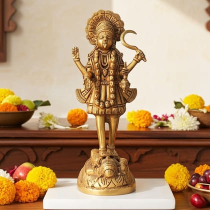 Brass Showpiece Kali Maa God Idol Statue (BSMAS1599 E)