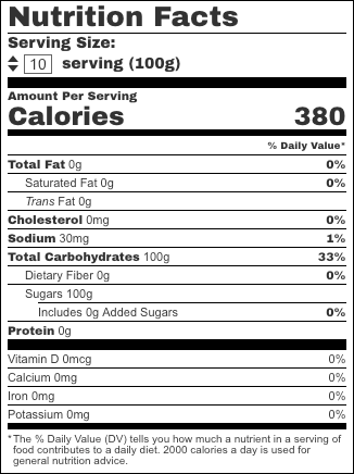 Brightcrop Sugarcane Jaggery Powder (1 Kg Pack)