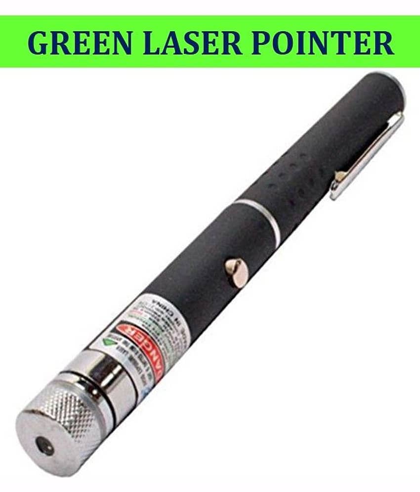 Green Laser Light Multi Pointer Pen with Shape Changing Cap