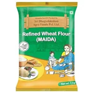 Sri Bhagyalakshmi Refined Wheat Flour (Maida), 1kg