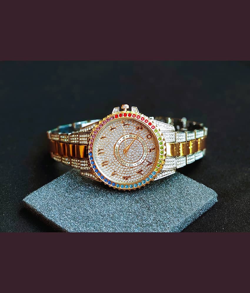 Renaissance Traders Multicolor Metal Analog Men's Watch