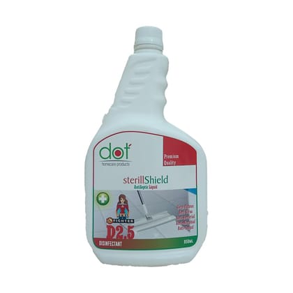 DOT Sterill Shield 850ml - ANTISEPTIC Liquid for First Aid, Surface Disinfection and Personal Hygiene DOT Sterill Shield 850ml - ANTISEPTIC Liquid for First Aid, Surface Disinfection and Personal Hygiene