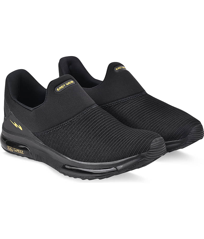 Campus Rockee Black Running Shoes