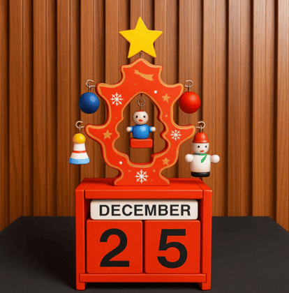 Wooden Christmas Calendar | Festive Desktop Calendar Kiddospedia Wooden Christmas Calendar | Festive Desktop Calendar Kiddospedia