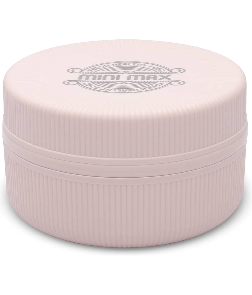 Jaypee - Pink Stainless Steel Lunch Box ( Pack of 1 )