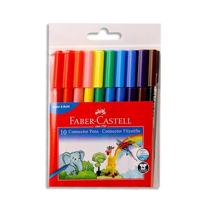 Faber-Castell Connector Sketch Pens Sets-10 / 5018 -10 Shades