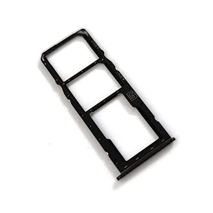 Sim Card Holder Tray for Realme Narzo 30A Black