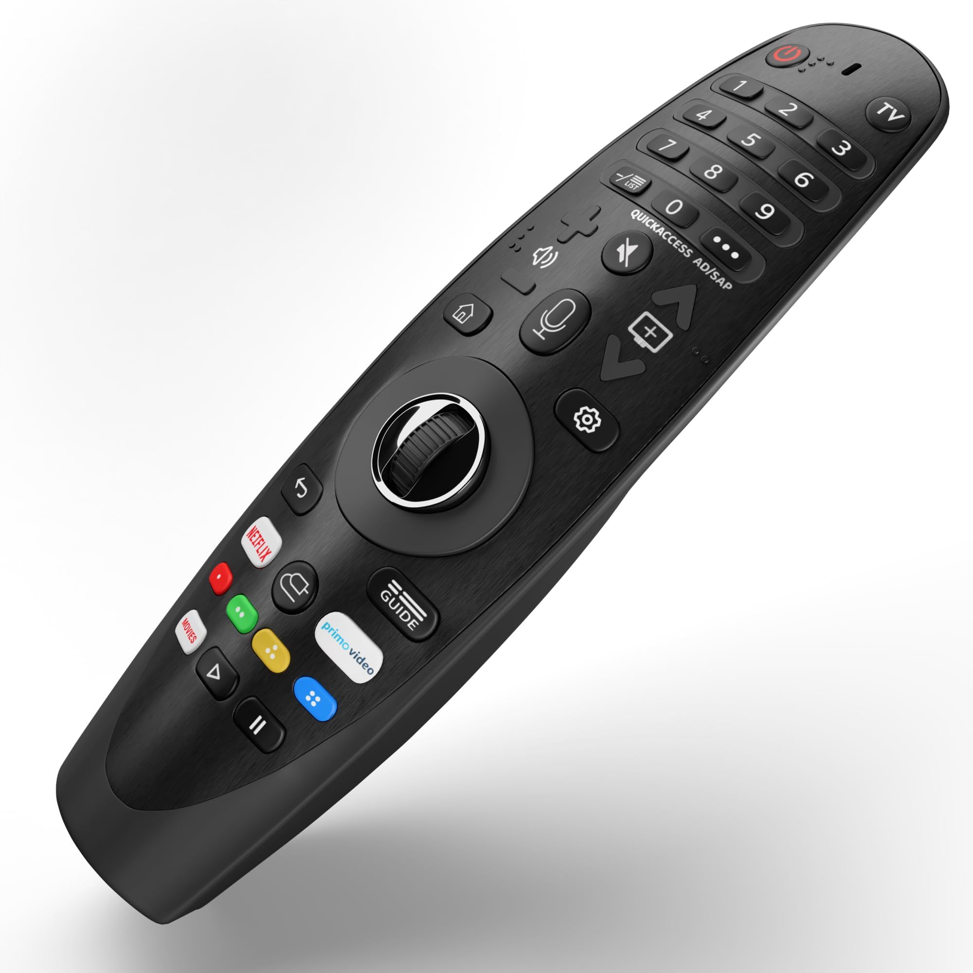 ZdalaMit Voice Magic Remote AKB75855501 for LG Smart TV Magic Remote Replacement AN-MR20GA MR19BA MR18BA MR650A, with Pointer Function/Hotkeys Such as NetfIix/Primo-Video/Movie