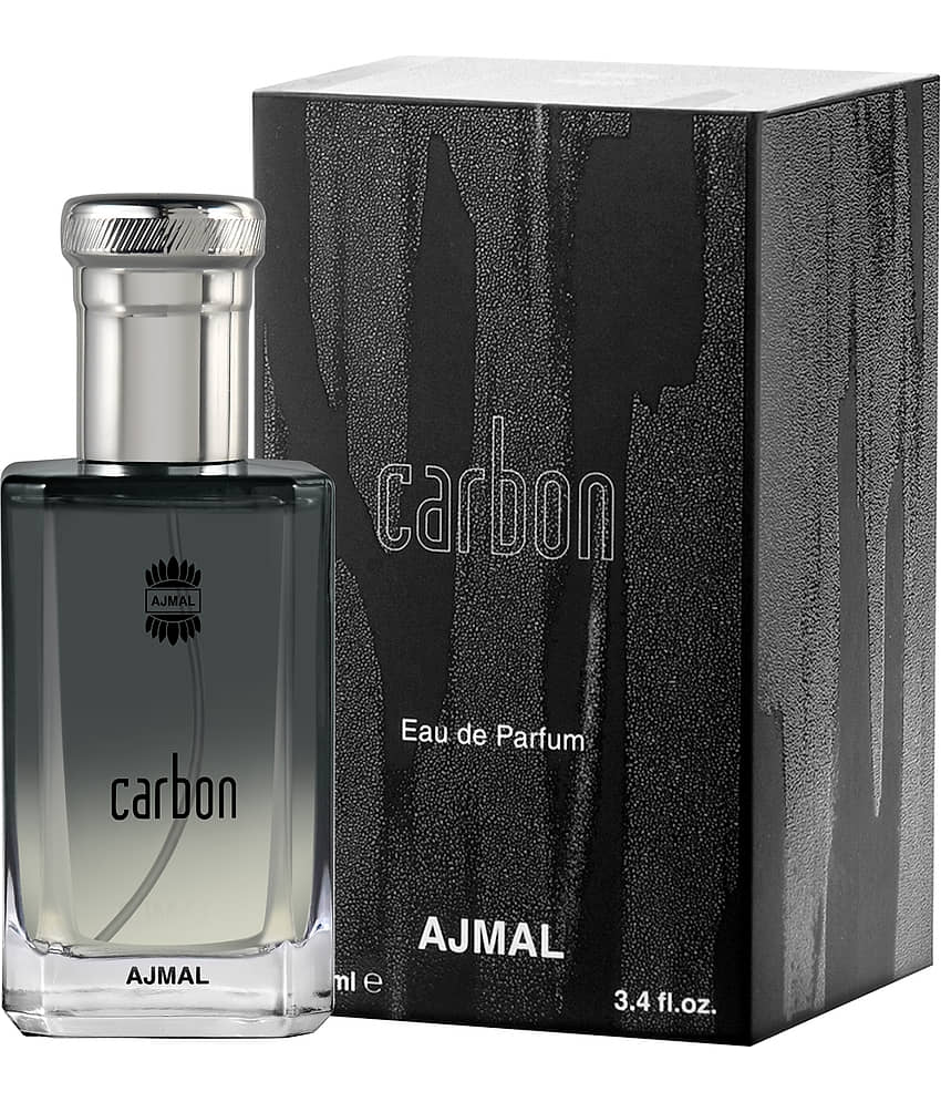 Ajmal Carbon EDP 100ML Long Lasting Scent Spray Citrus Perfume Gift For Men Made In Dubai Pack of 1