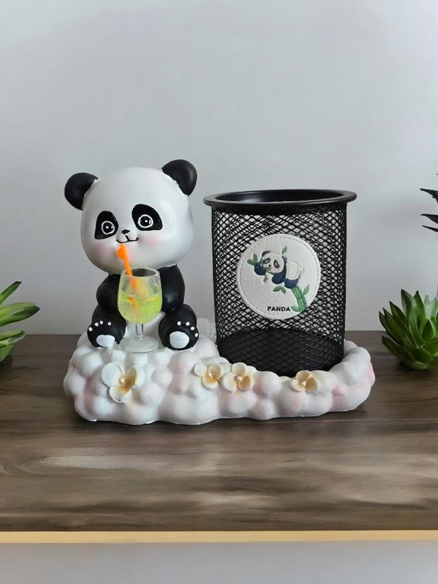 FABPAK Cute Panda Pen Holder