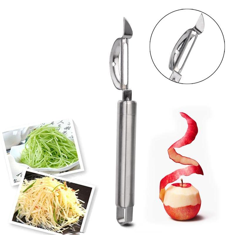 Durable Stainless Steel 3-Piece Kitchen Peeler & Corer Set