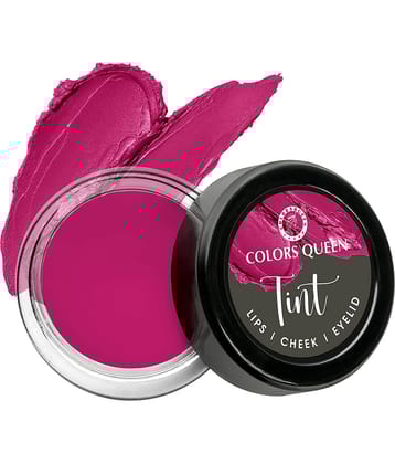 Colors Queen Tint for Cheeks and Lips Matte Lip and Eyelids 8g, (Shade - 02)