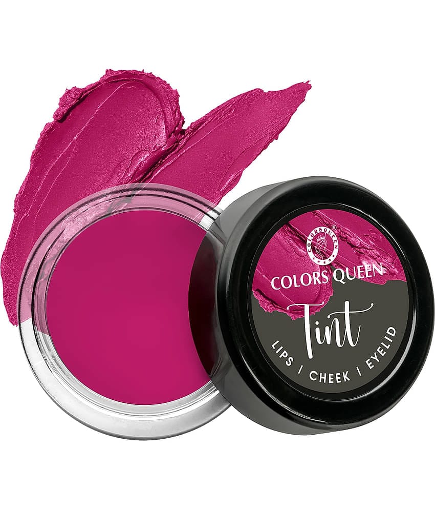 Colors Queen Tint for Cheeks and Lips Matte Lip and Eyelids 8g, (Shade - 02)
