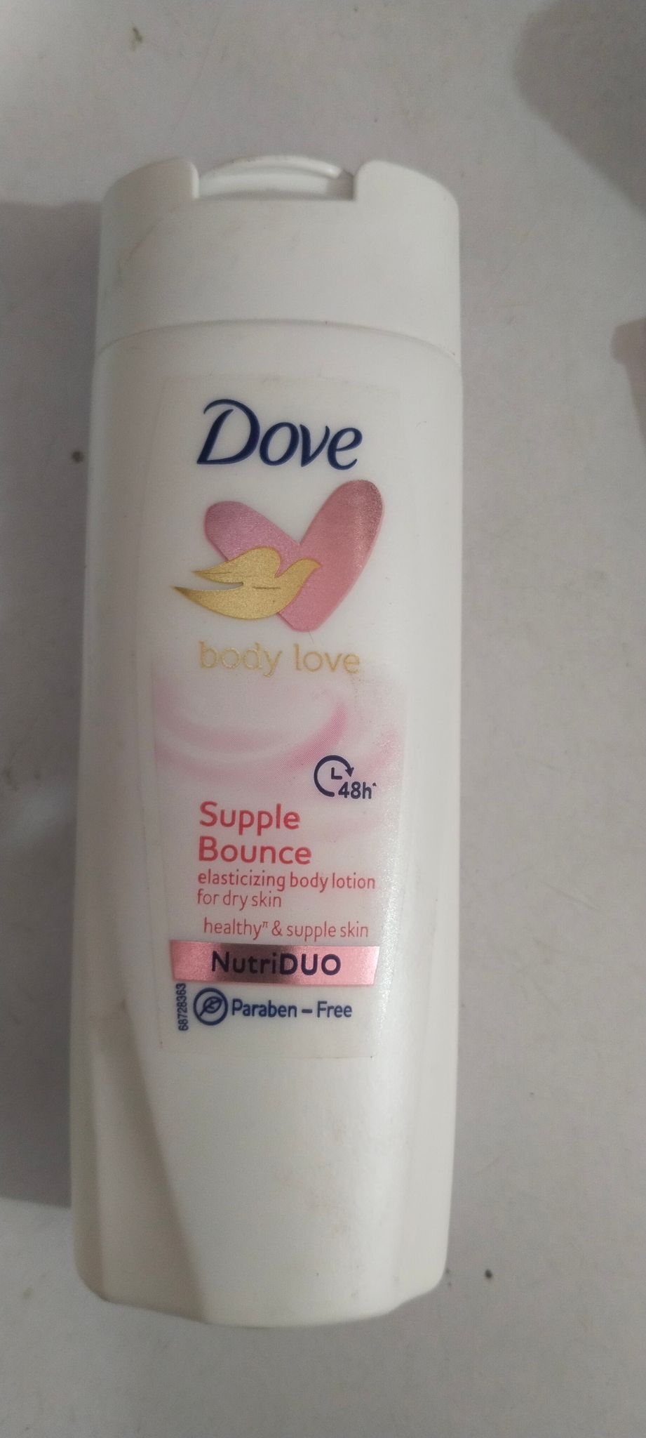 Dove supple Bounce parben free body lotion