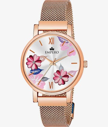 EMPERO - Rose Gold Metal Analog Womens Watch