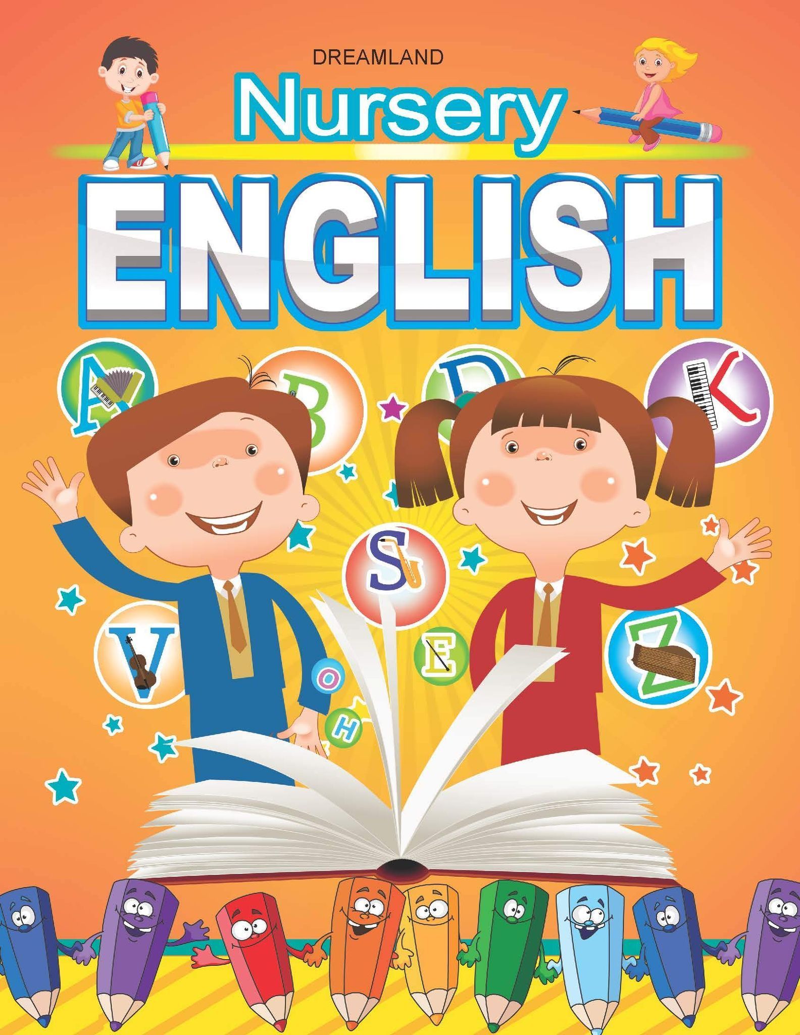 Nursery English Book for Age 2- 5 Years | Early Learning Books [Paperback] Dreamland Publications [Paperback] Dreamland Publications