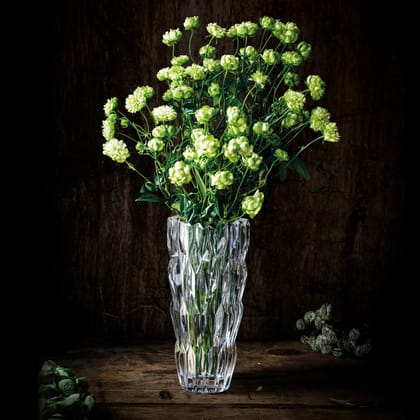 Nachtmann Quartz Crystal Flower Vase 26 Cm