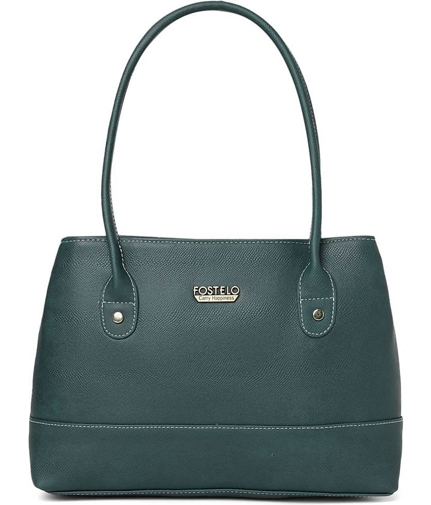 Fostelo - Blue PU Shoulder Bag