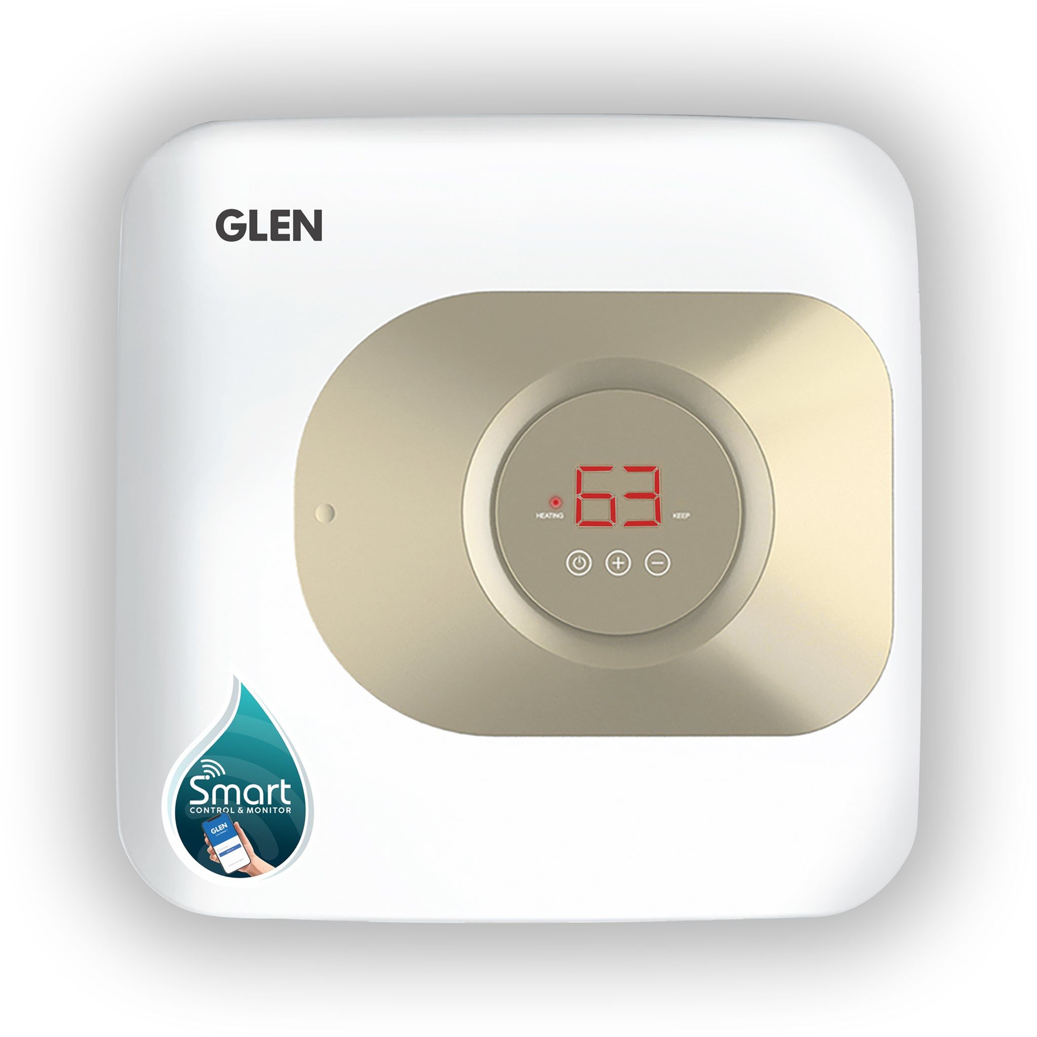 Smart Water Heater 25 Litre WiFi Enabled, Digital Control, Android App from Anywhere 2000W (7055)