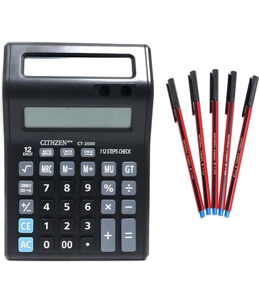 GLTZEN - 12 Digits Basic Calculator