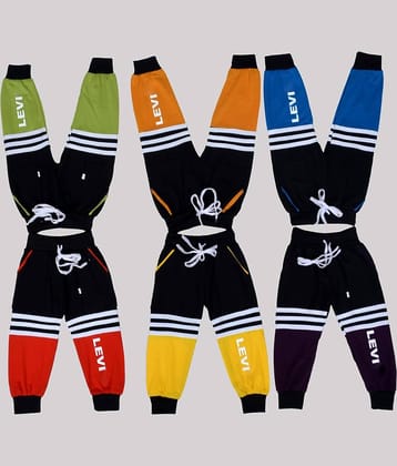 DIAMOND EXPORTER Pack of 6 Boys Cotton Blend Trackpant ( Multi Color )