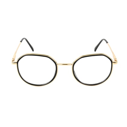 TERRY & CO Zero Power Blue Cut Eyeglasses | Metal Frame | Anti-Reflective, UV Protection, Lightweight | Spring Hinges | Unisex