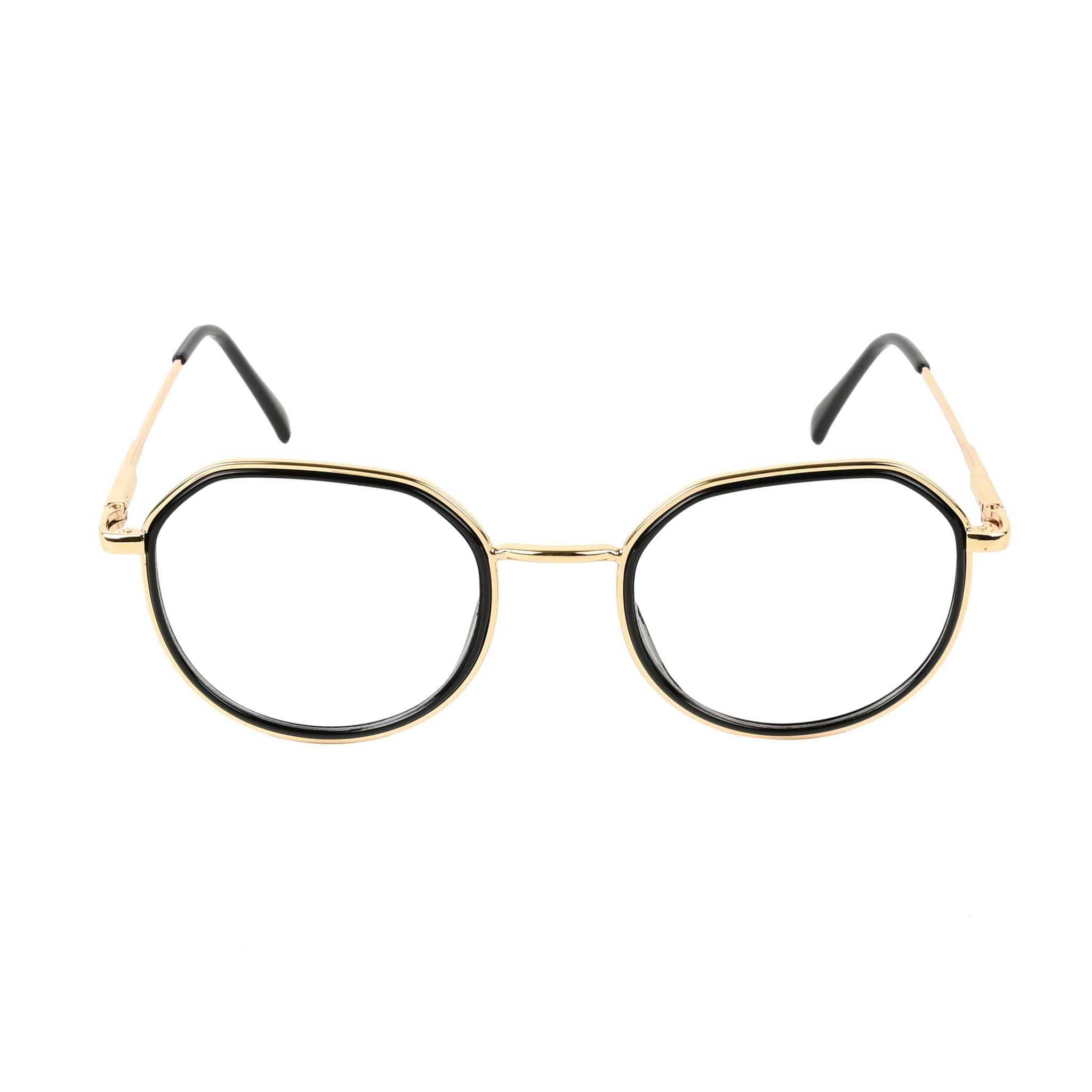 TERRY & CO Zero Power Blue Cut Eyeglasses | Metal Frame | Anti-Reflective, UV Protection, Lightweight | Spring Hinges | Unisex