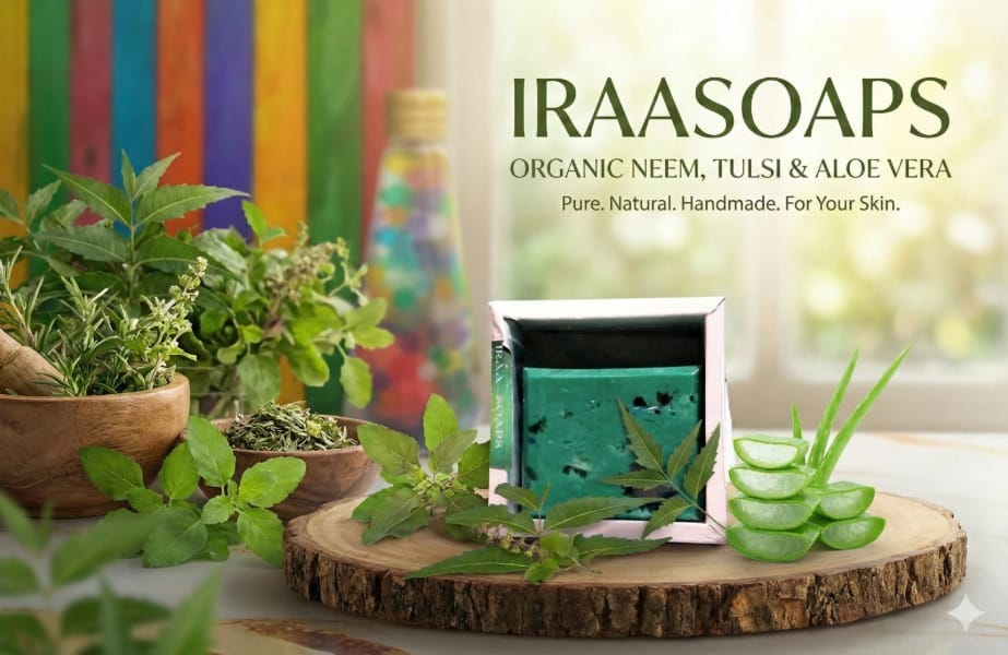 Neem Tulsi Aloevera  soap