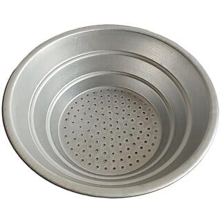 Aluminium Strainer/ Food Strainers for Washing Fruits, Vegetables Rice Size 29x29x9.5 cm, 190 gm Wt.,1 Qty. Aluminium Strainer/ Food Strainers for Washing Fruits, Vegetables Rice Size 29x29x9.5 cm, 190 gm Wt.,1 Qty.