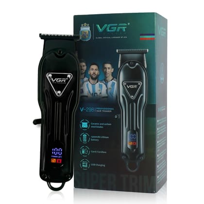 VGR V-298 Professional Hair Trimmer for Men (black) VGR V-298 Professional Hair Trimmer for Men (black)