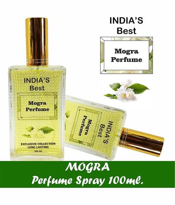 Indra Sugandh Mogra Perfume Spray 100 ml. pure perfume jasmin perfume for men and women unisex perfume long lasting fragrance